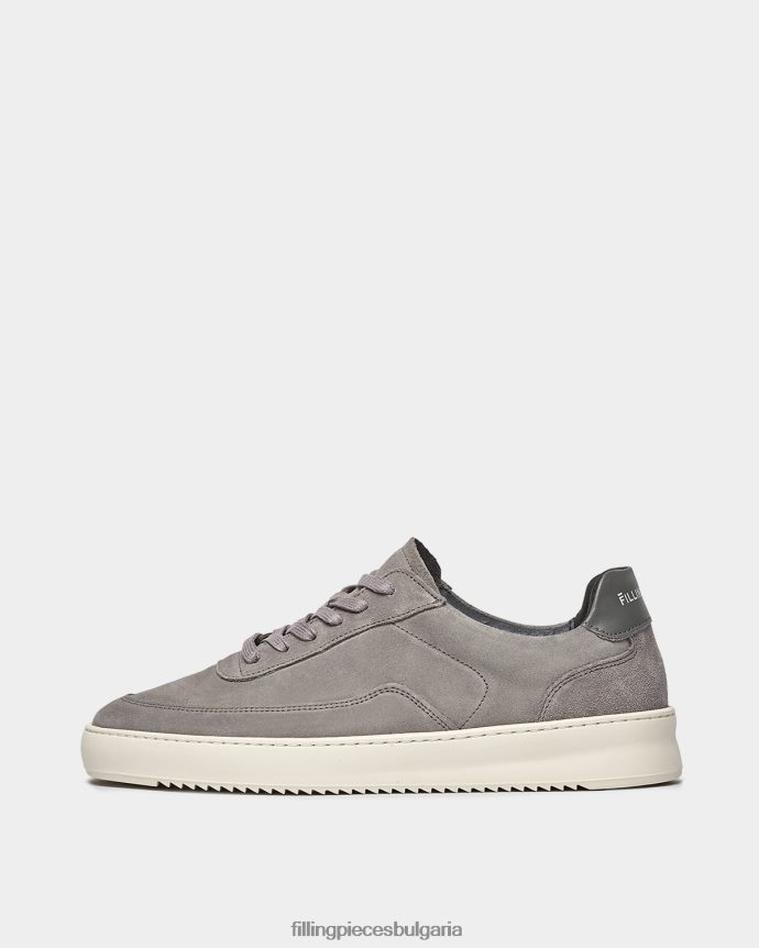 Filling Pieces 00686N53 мъже органичен велур mondo сиво