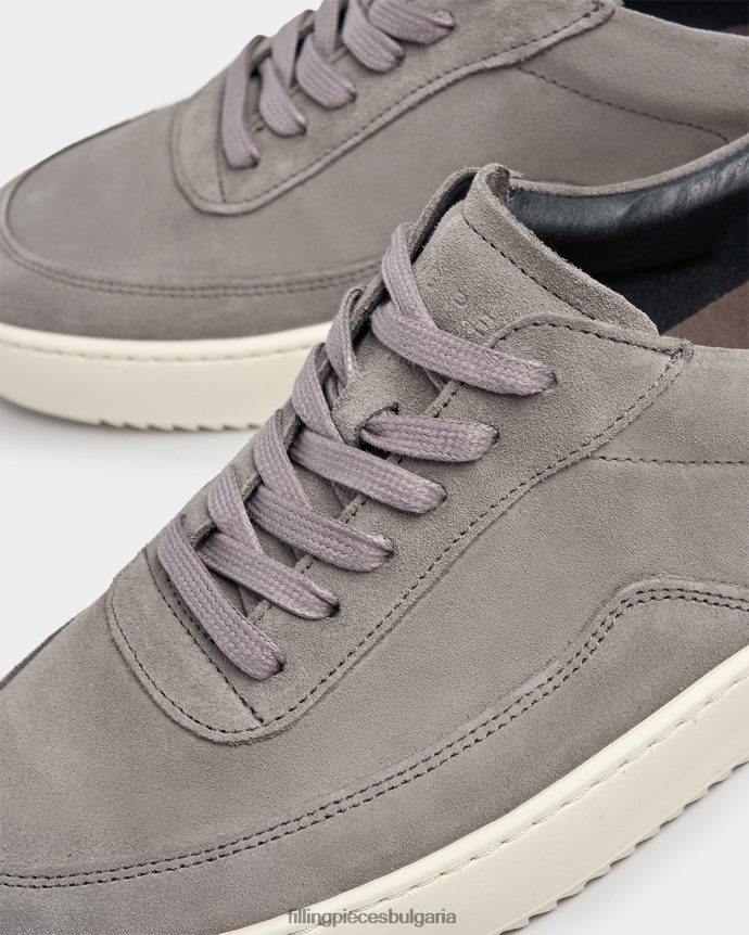 Filling Pieces 00686N53 мъже органичен велур mondo сиво