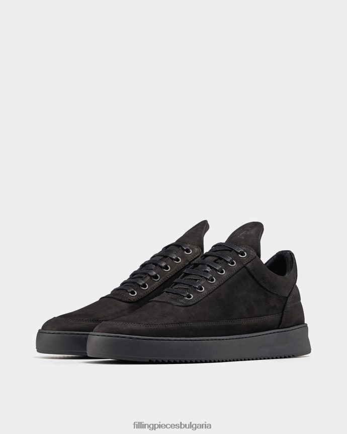 Filling Pieces 00686N55 мъже нисък горен вълнист тон черен