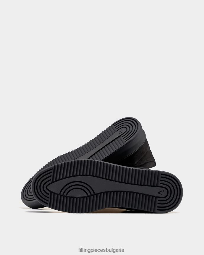 Filling Pieces 00686N55 мъже нисък горен вълнист тон черен