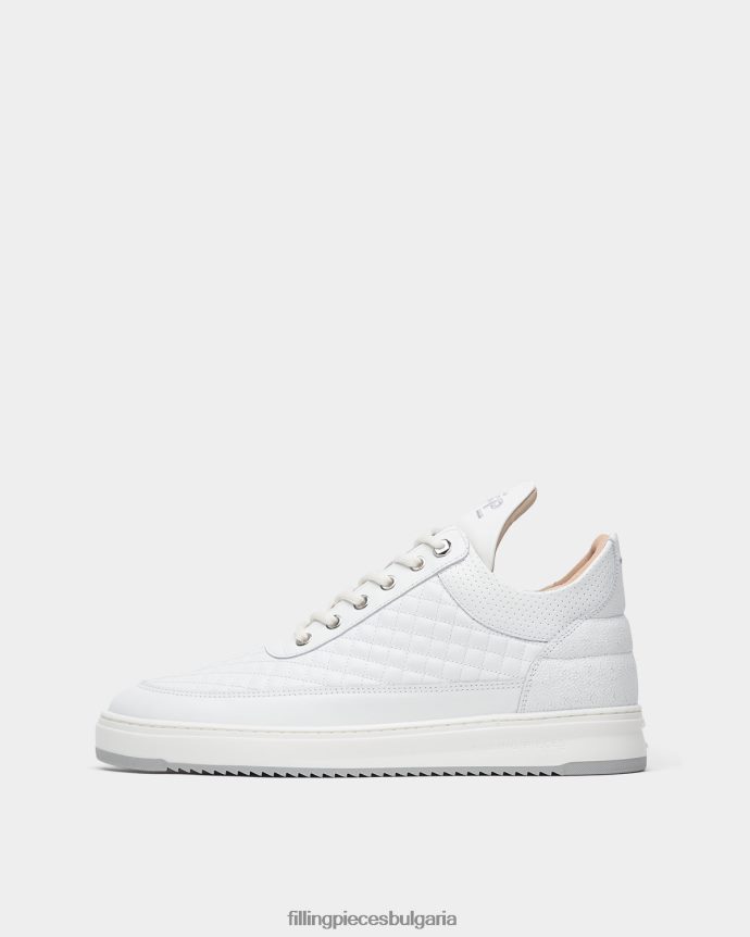 Filling Pieces 00686N58 мъже ниско горнище ватирано бяло