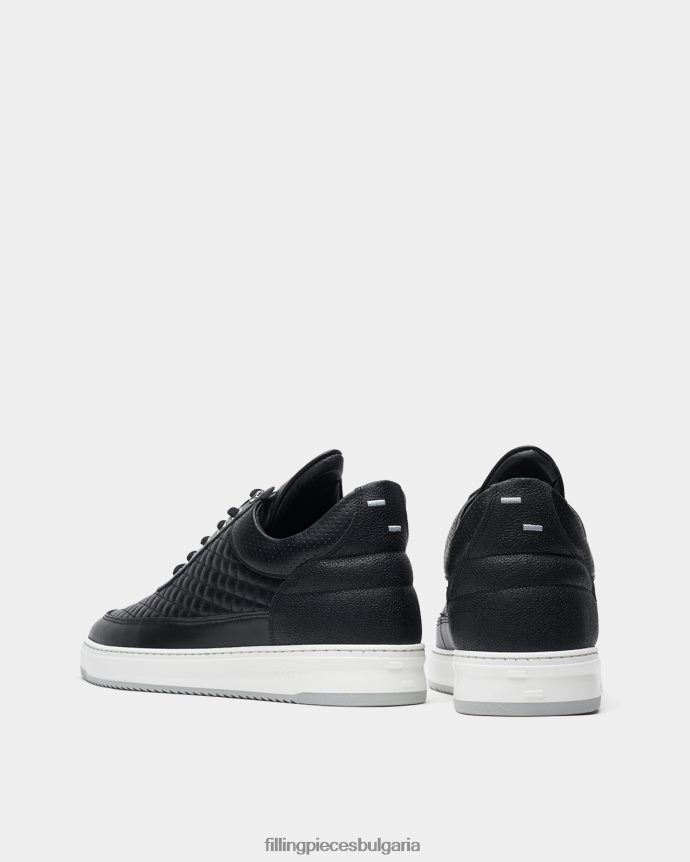 Filling Pieces 00686N59 мъже ниско горнище ватирано смолисточерен