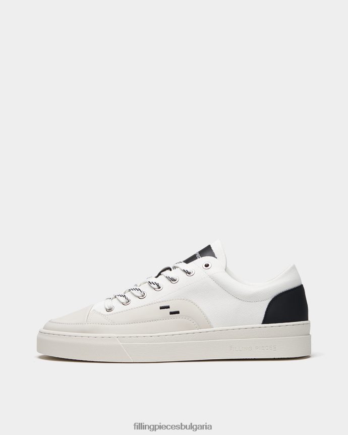 Filling Pieces 00686N61 мъже ривиера ниско бяло