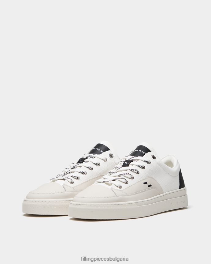 Filling Pieces 00686N61 мъже ривиера ниско бяло