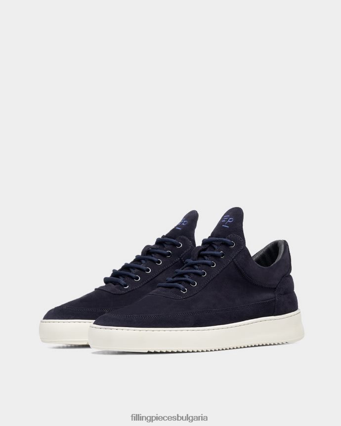 Filling Pieces 00686N83 мъже нисък органичен велур военноморски флот